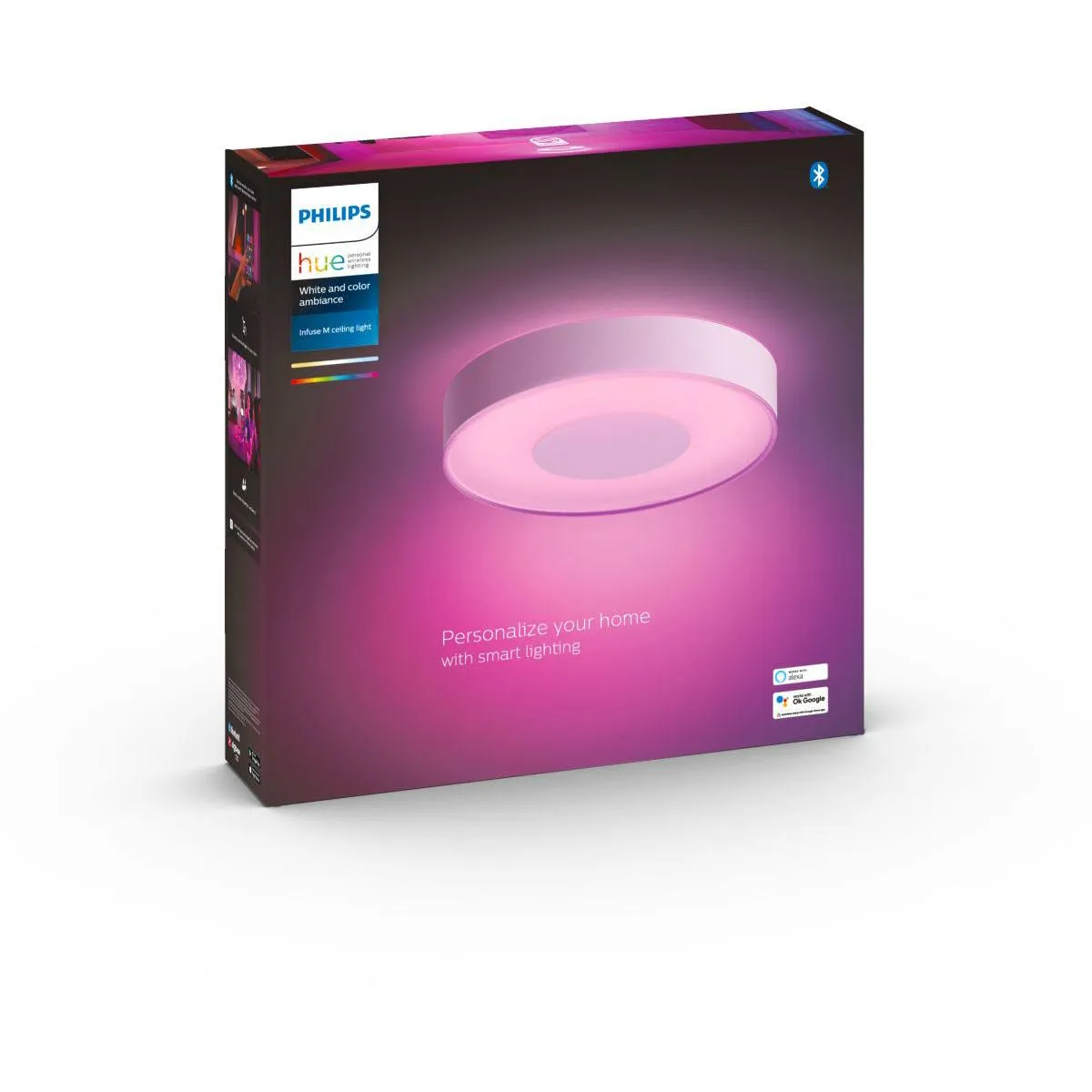 Philips Hue White & Colour Ambient Ceiling Light (White) [Medium]