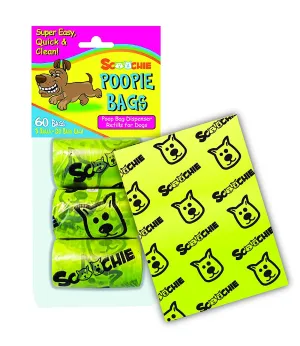 Poopie Bag Refill Rolls 3 pack
