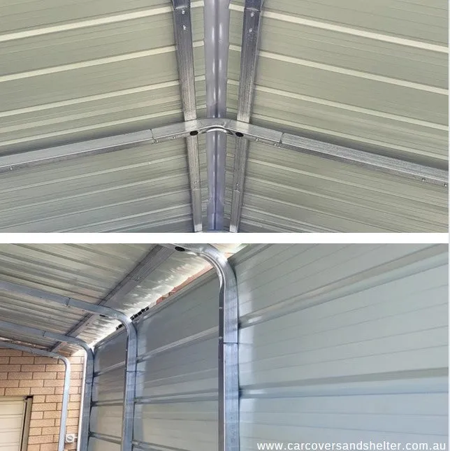 Portable Carports - Single Gable Vertical