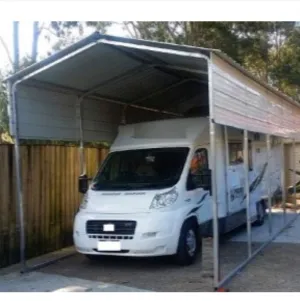 Portable Carports - Single Gable Vertical