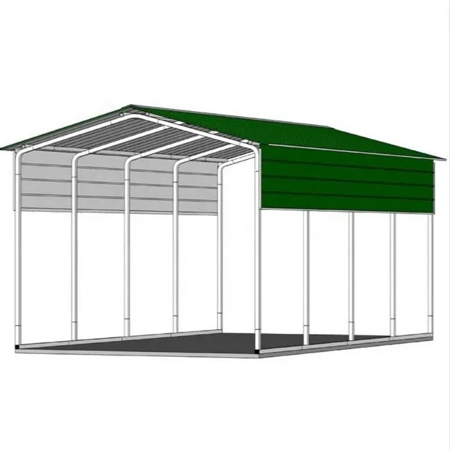 Portable Carports - Single Gable Vertical