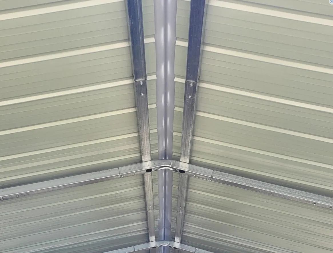 Portable Carports - Single Gable Vertical