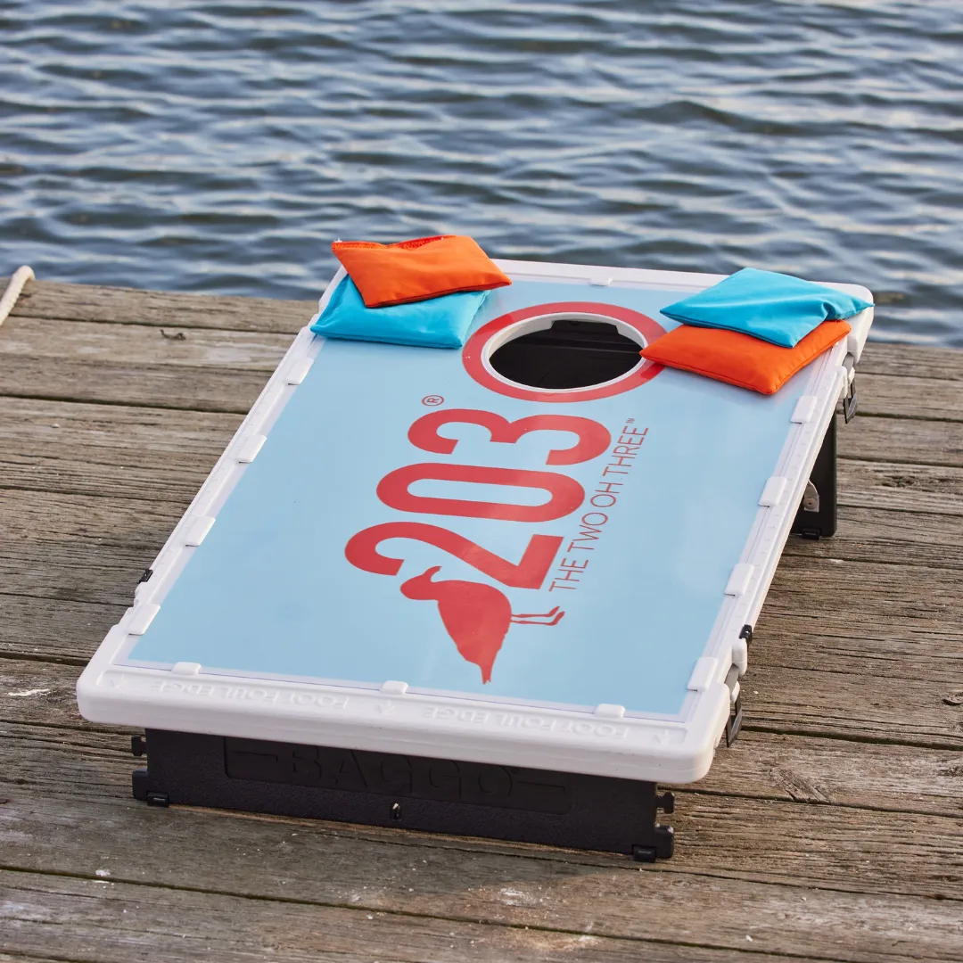 Portable Cornhole Set