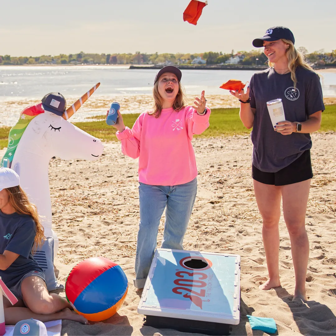 Portable Cornhole Set