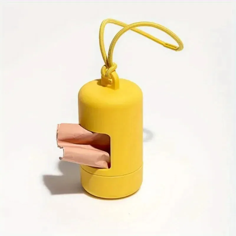 Portable Dog Pet Waste Bag Dispenser | Mini Pet Cleaning Garbage Bag Organizer Home Kitchen Supplies