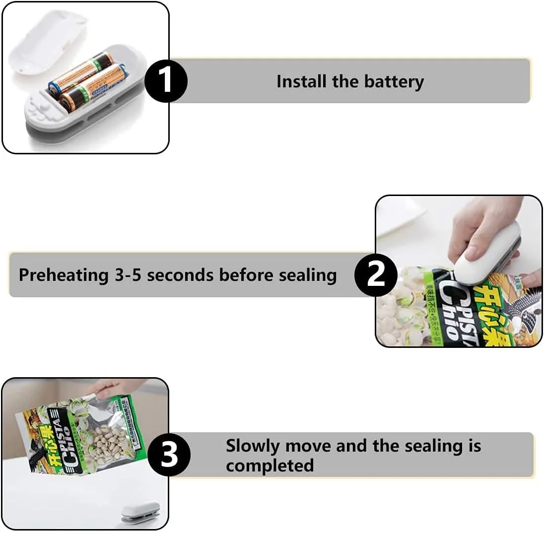 Portable Mini Package Heat Sealer Se-076