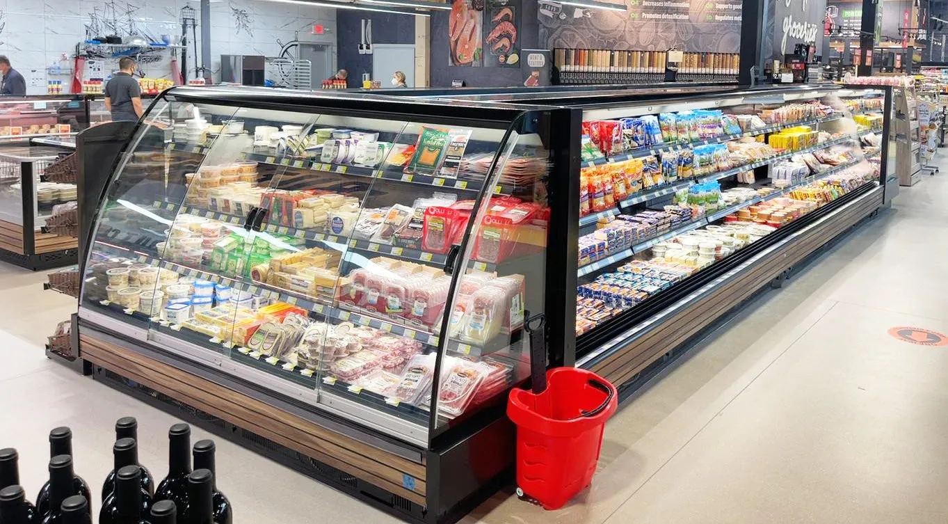 Remote Open Low Merchandiser