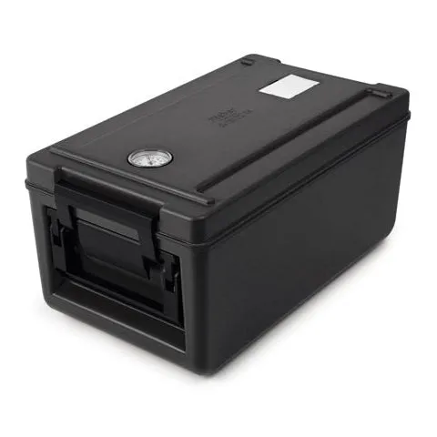 RIEBER THERMOPORT HEATED FOOD TRANSPORT BOX - BLACK