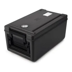 RIEBER THERMOPORT HEATED FOOD TRANSPORT BOX - BLACK