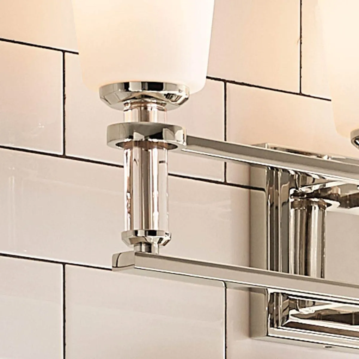 Rosalind 24 in. 3 Lights Vanity Light Polished Nickel finish
