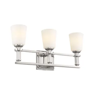 Rosalind 24 in. 3 Lights Vanity Light Polished Nickel finish