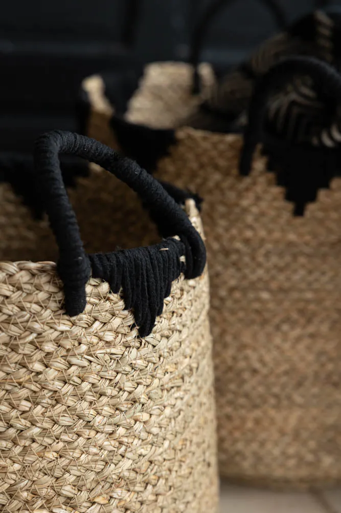 Set Of 2 Seagrass Baskets