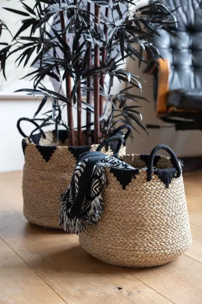 Set Of 2 Seagrass Baskets