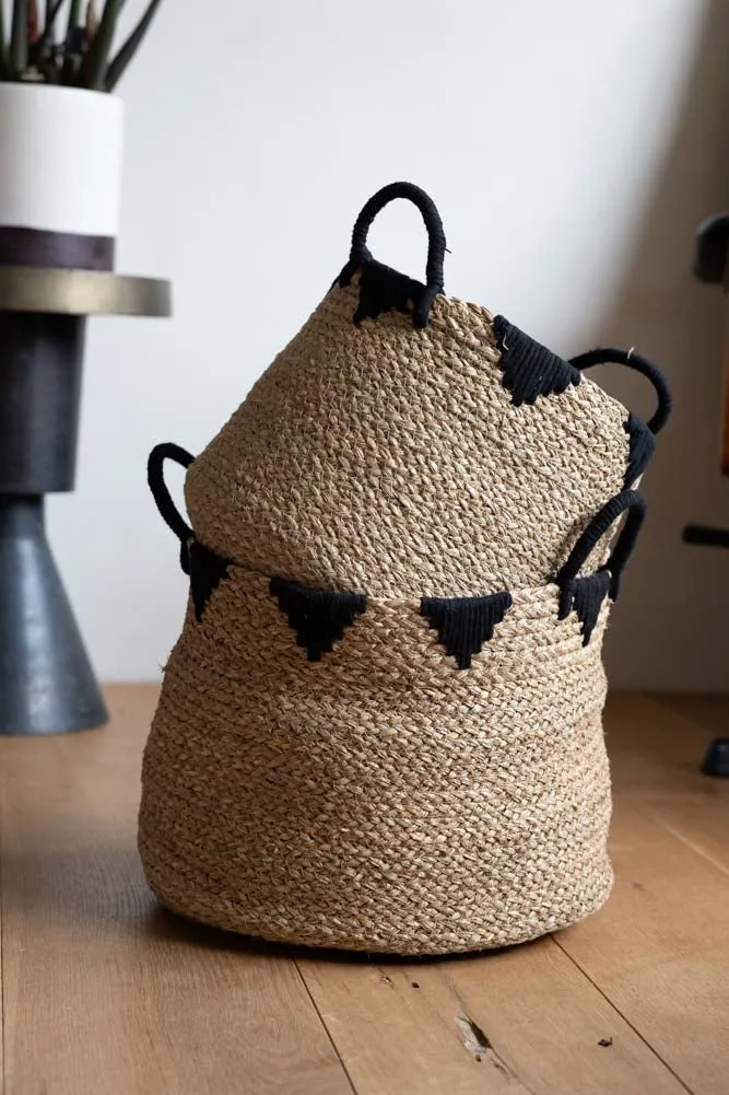 Set Of 2 Seagrass Baskets