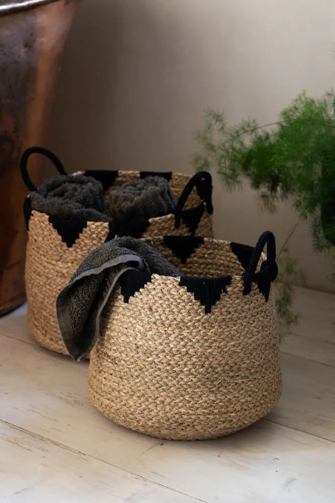 Set Of 2 Seagrass Baskets