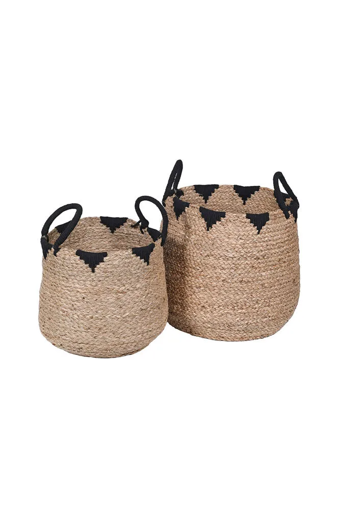 Set Of 2 Seagrass Baskets
