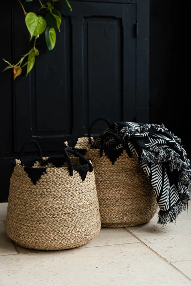 Set Of 2 Seagrass Baskets