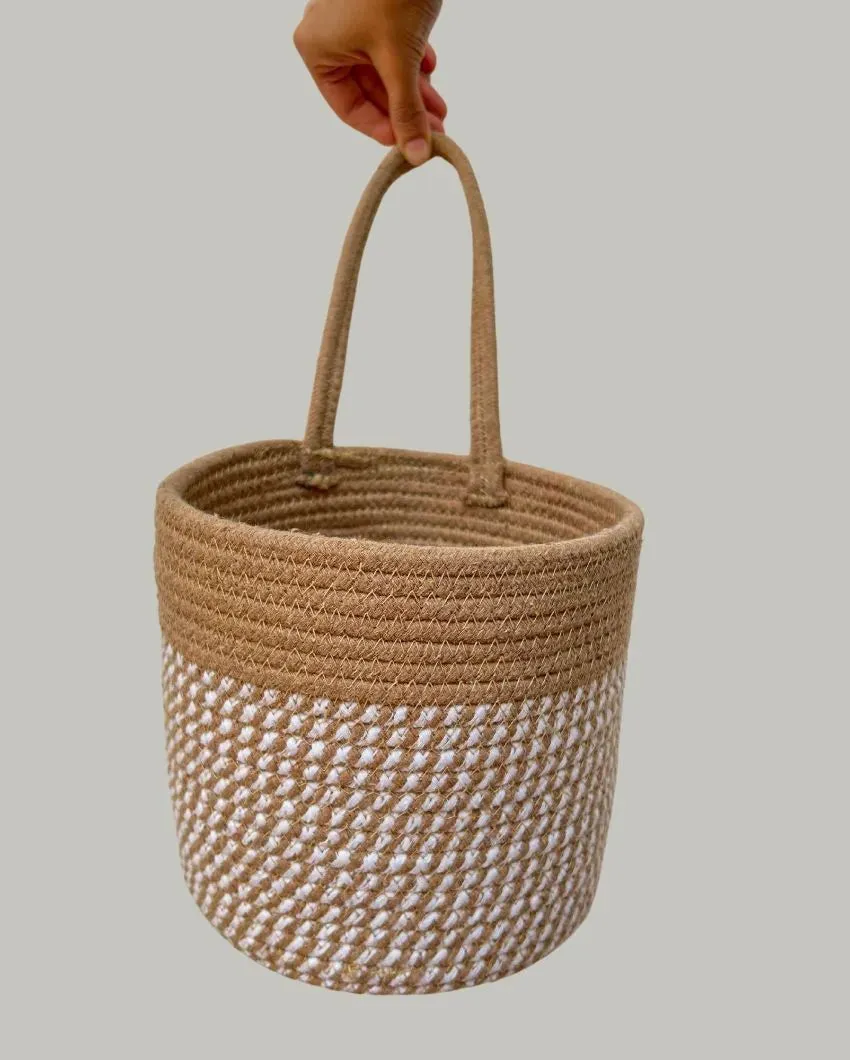 Shammy Storage Cotton Basket | 7 x 7 inches
