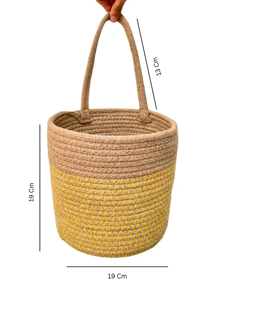 Shammy Storage Cotton Basket | 7 x 7 inches