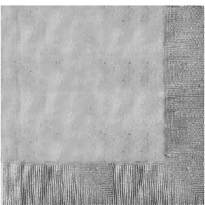 Silver Dinner Napkins | 40ct