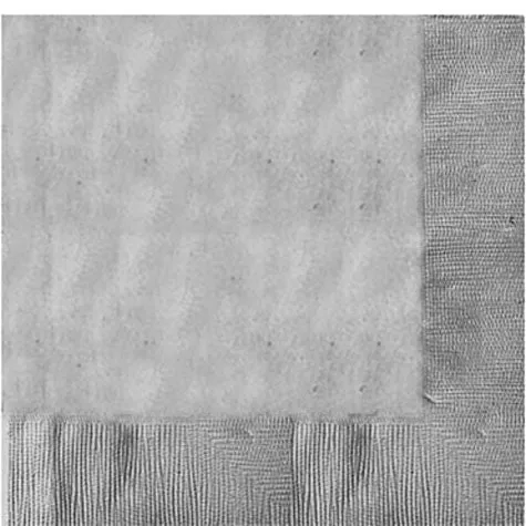 Silver Dinner Napkins | 40ct