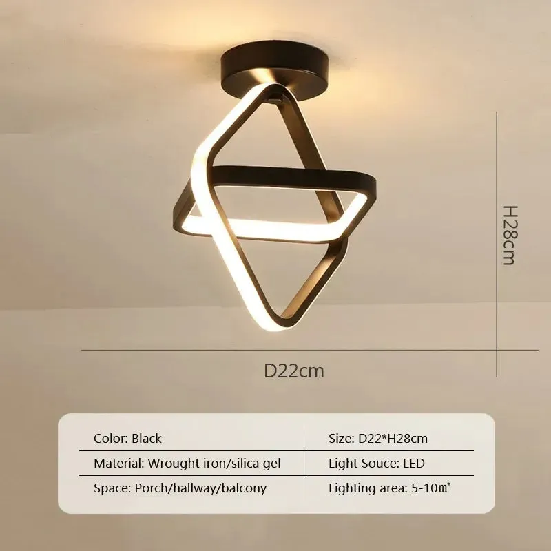 Small Modern LED Ceiling Light