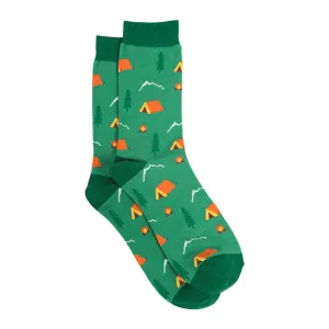 Sock Talk Green Bamboo Camping and Campsite Tent Socks