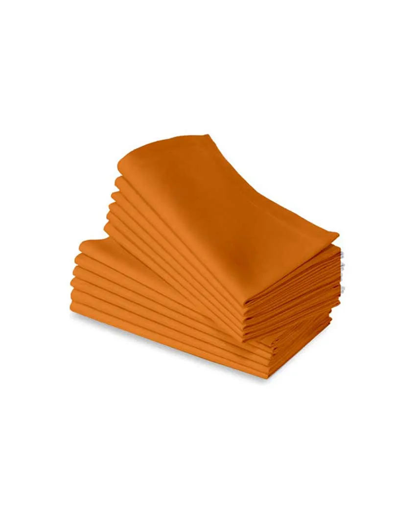 Soft Cotton Cloth Cocktail Napkins | Set Of 12 | 9 X 9 Inch