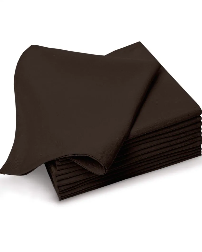 Soft Cotton Cloth Cocktail Napkins | Set Of 12 | 9 X 9 Inch