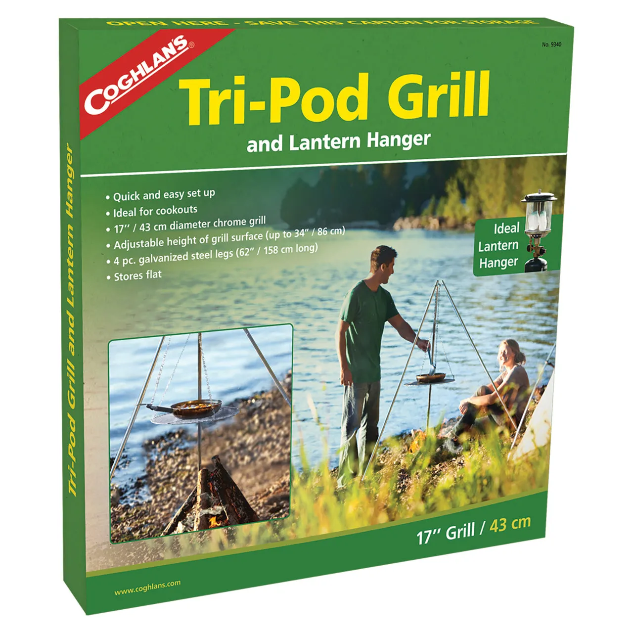 Tripod Grill and Lantern Hanger