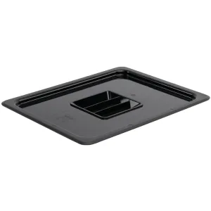 U475 Vogue Polycarbonate 1/2 Gastronorm Lid Black