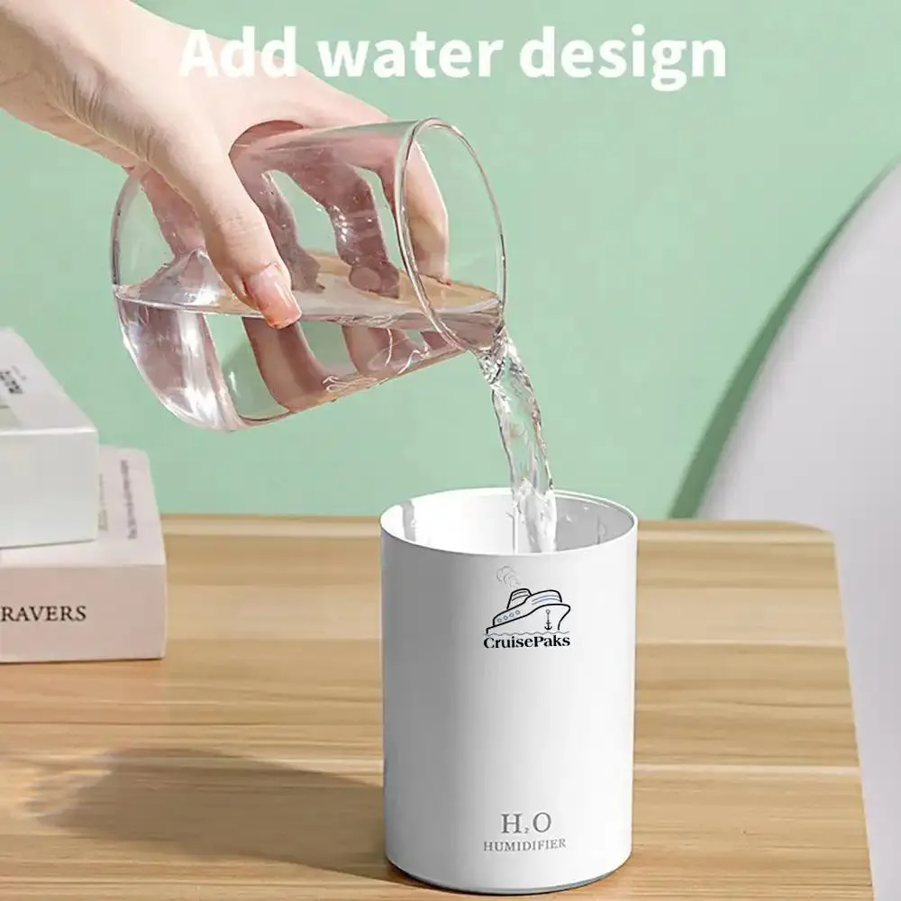 Ultrasonic Cool Mist Mini USB Humidifier | Cruise Essentials  - CruisePaks