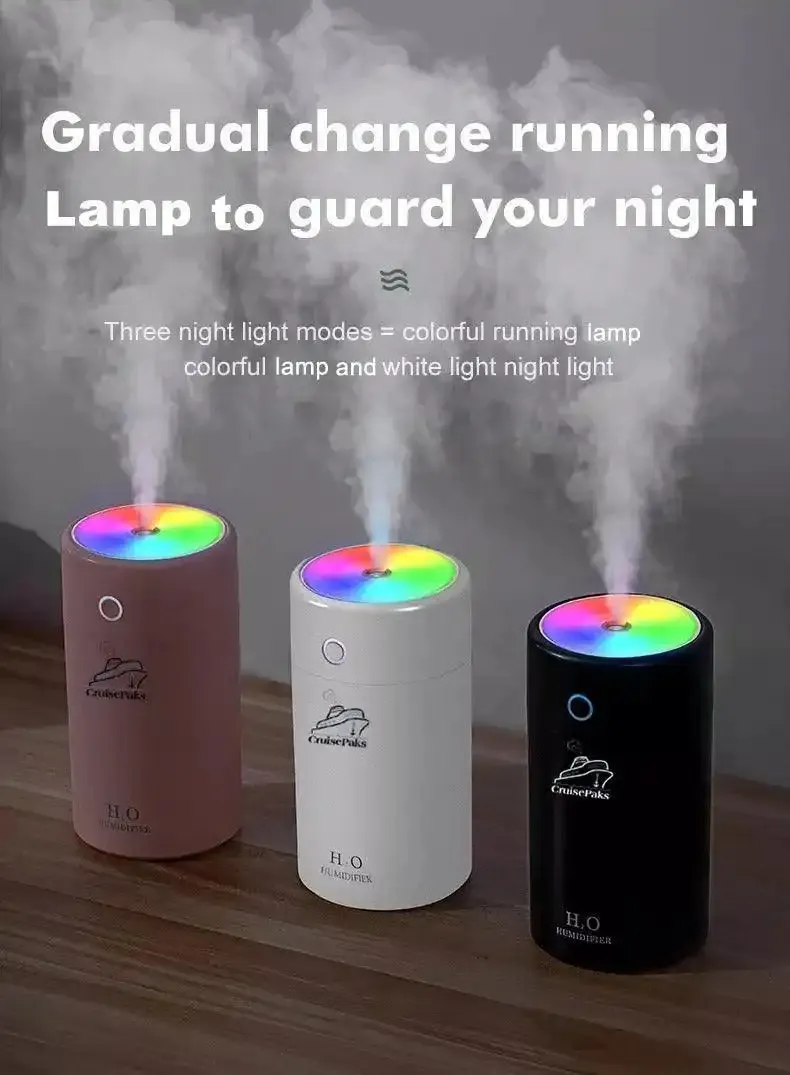 Ultrasonic Cool Mist Mini USB Humidifier | Cruise Essentials  - CruisePaks