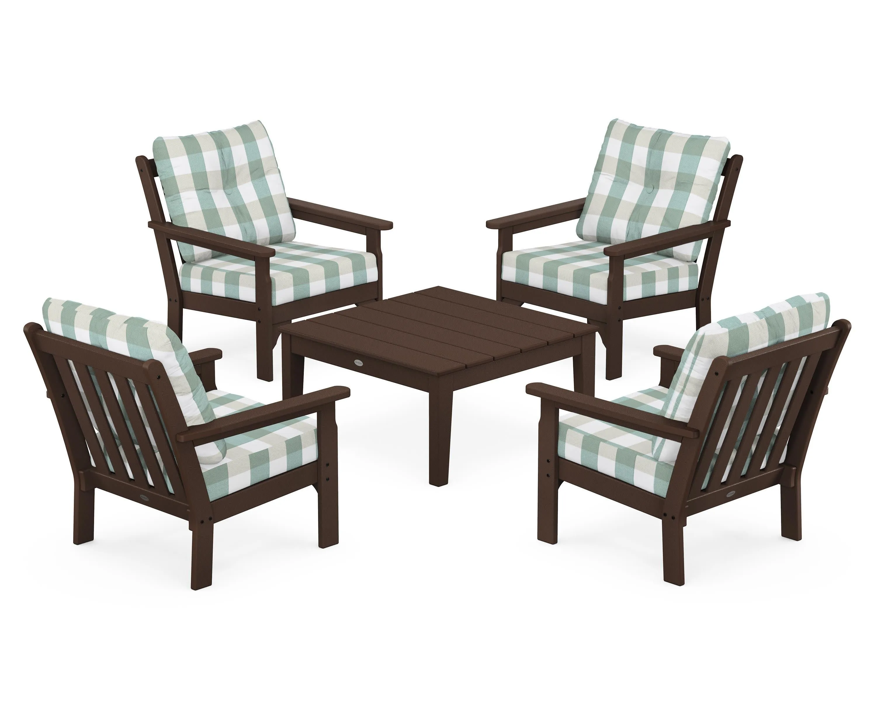 Vineyard 5-Piece Deep Seating Conversation Set