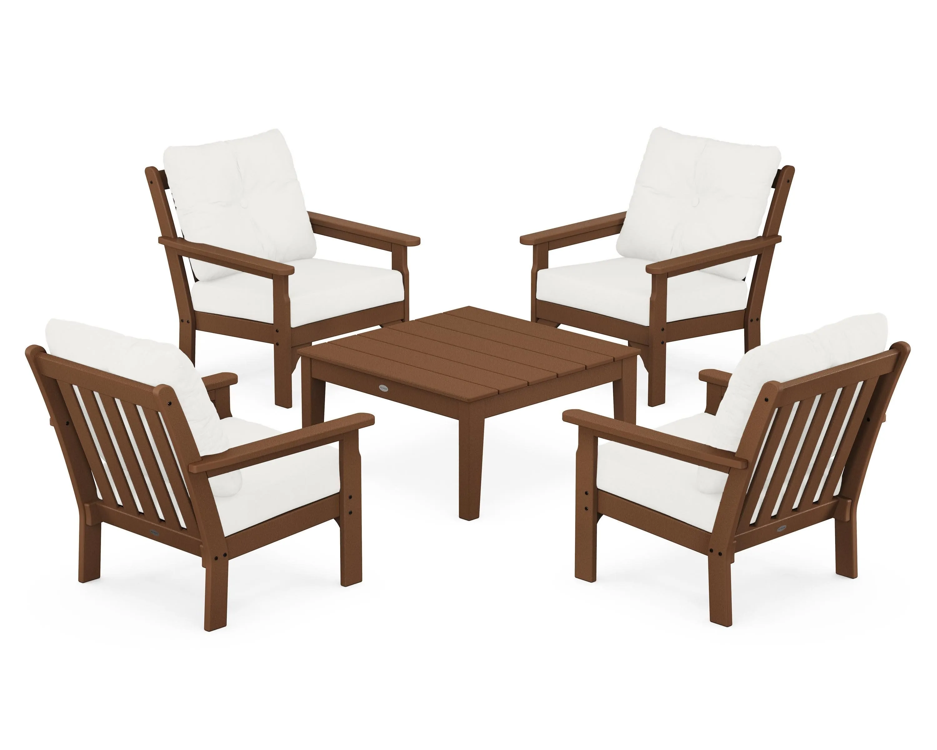Vineyard 5-Piece Deep Seating Conversation Set