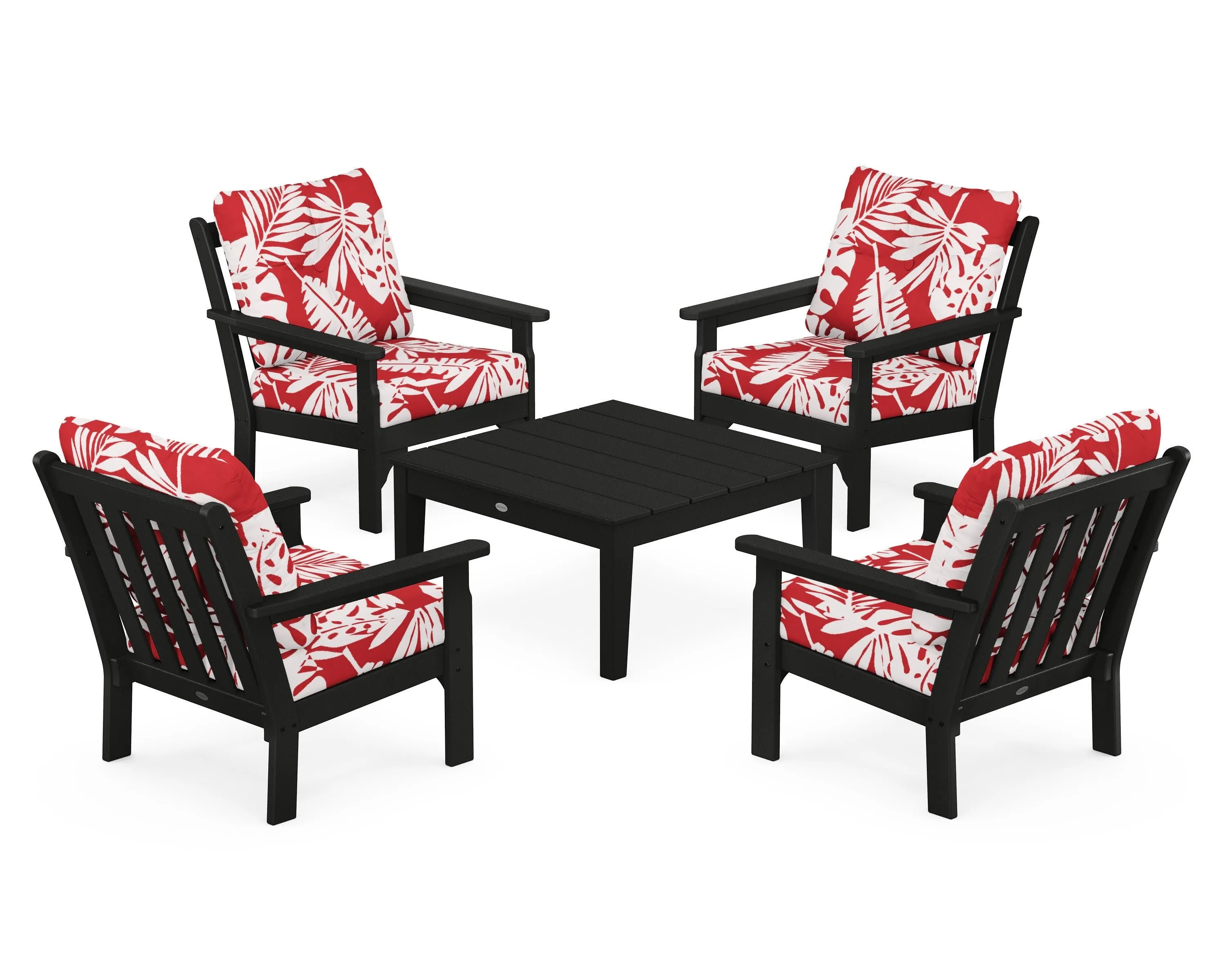 Vineyard 5-Piece Deep Seating Conversation Set