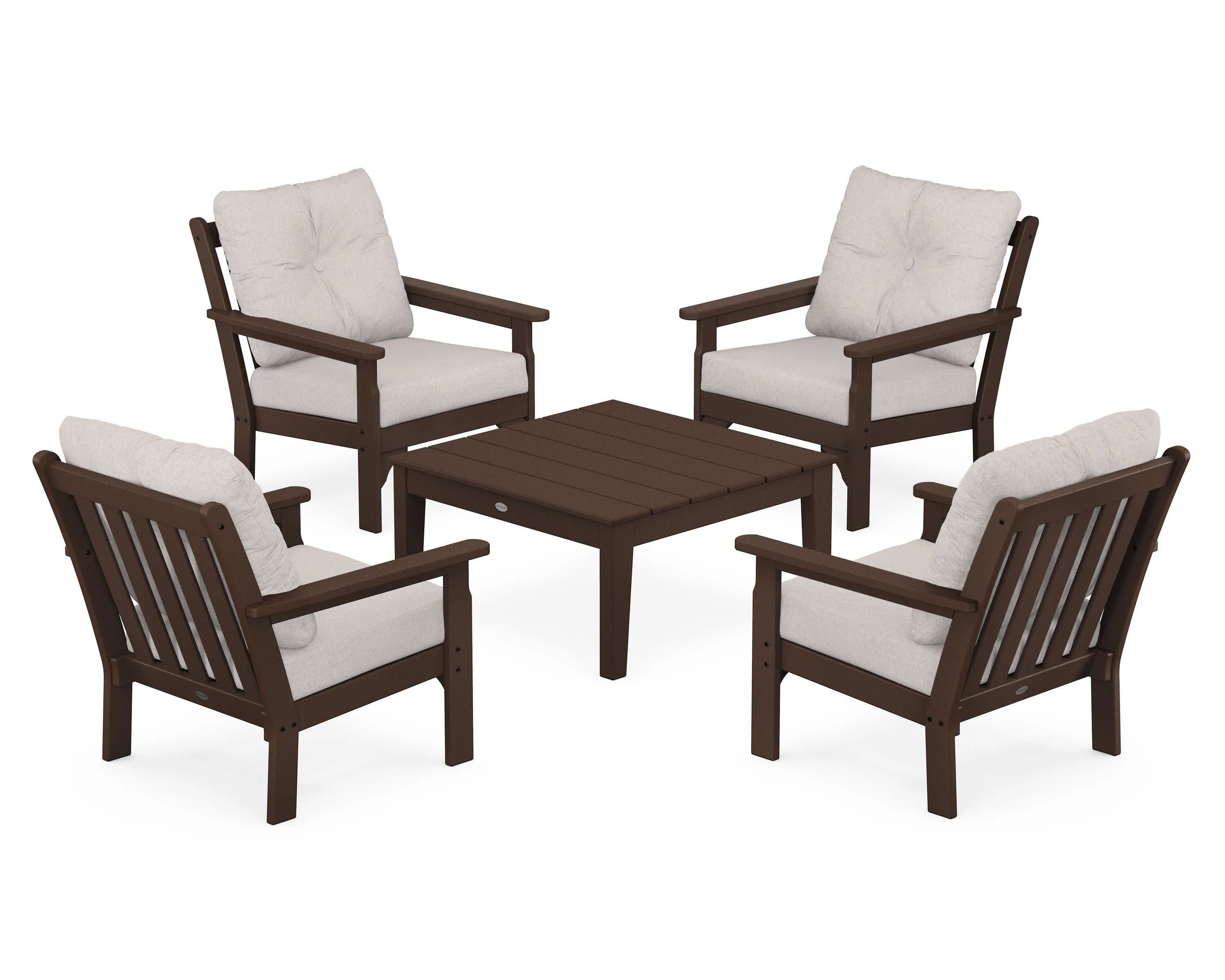 Vineyard 5-Piece Deep Seating Conversation Set