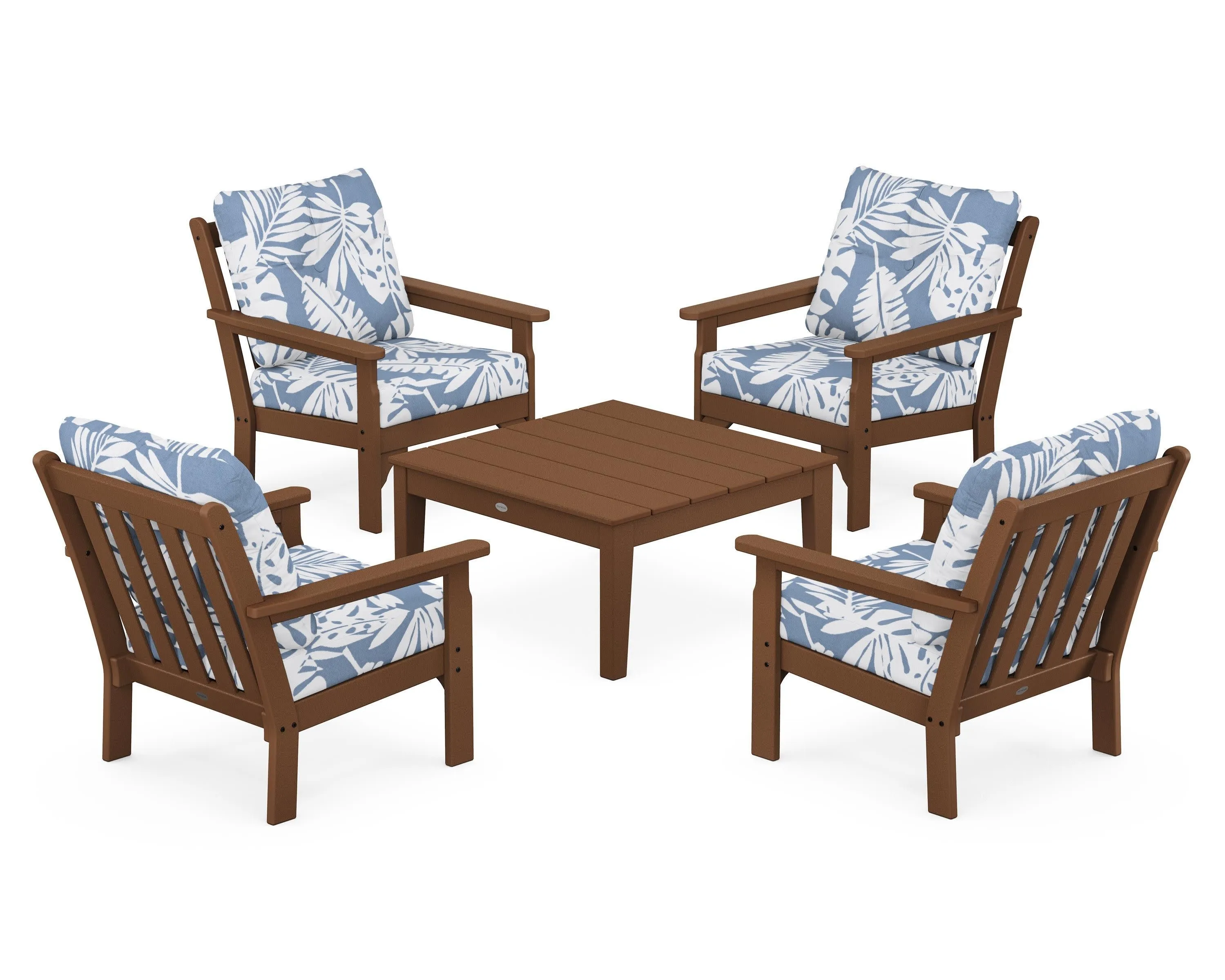 Vineyard 5-Piece Deep Seating Conversation Set