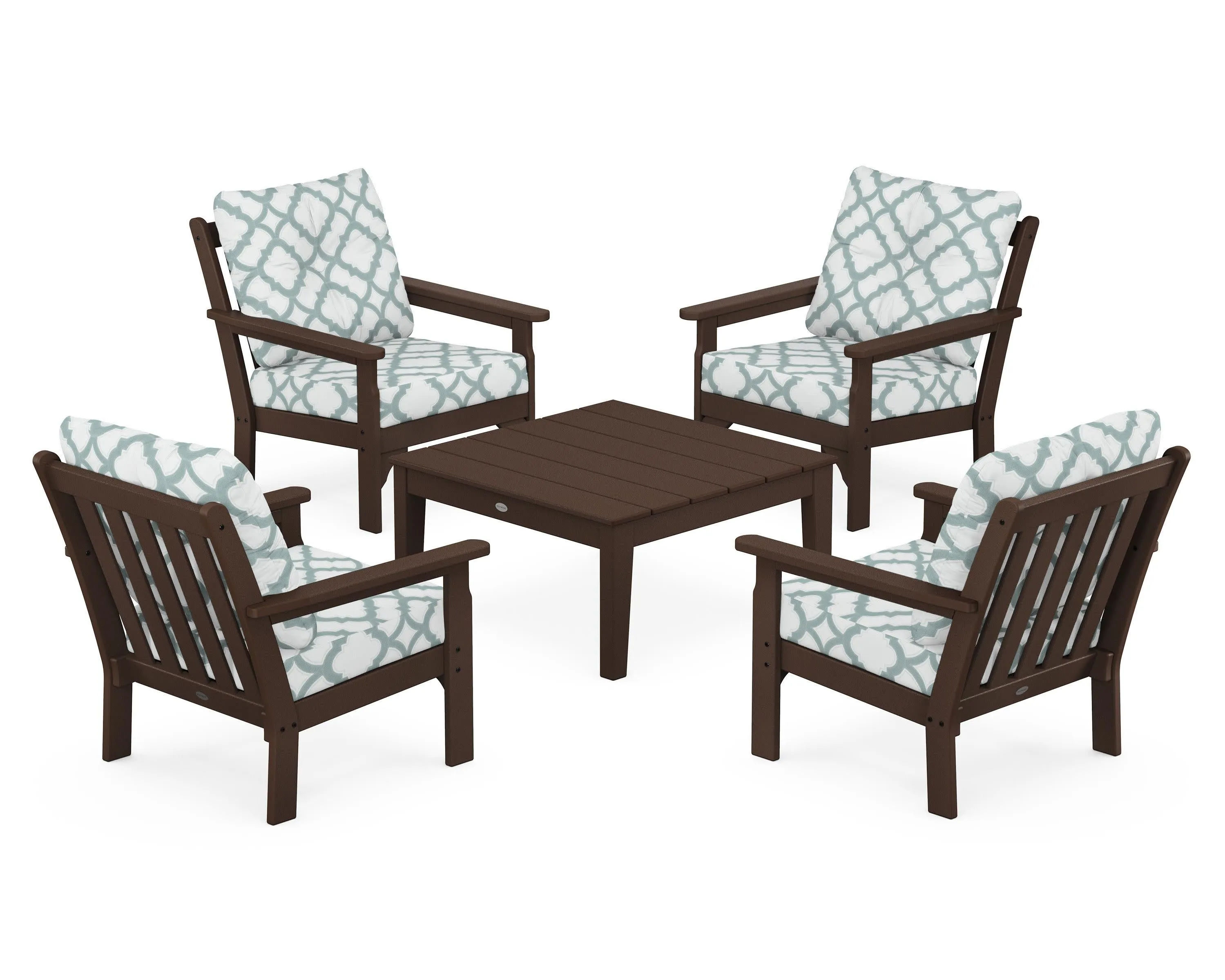 Vineyard 5-Piece Deep Seating Conversation Set