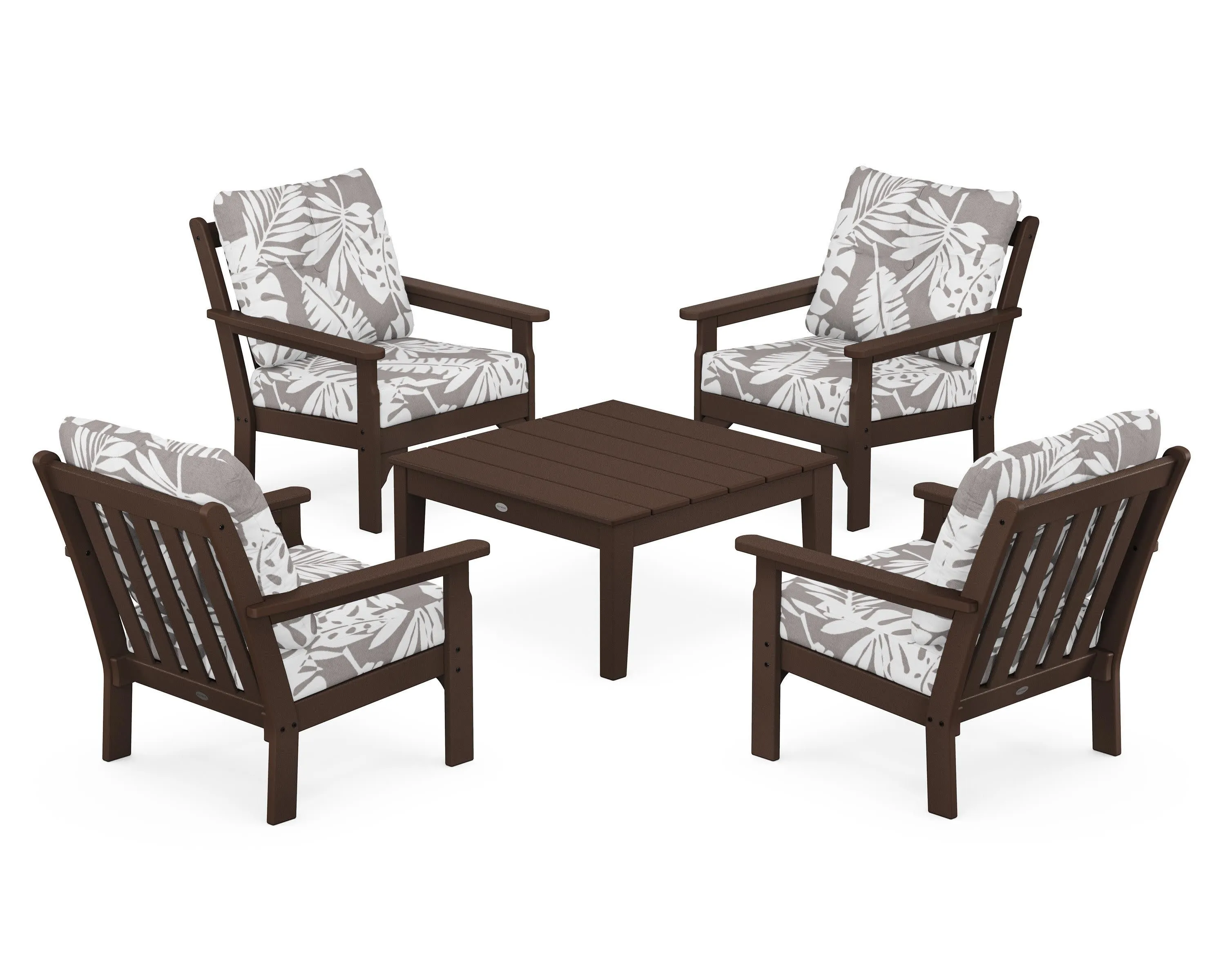 Vineyard 5-Piece Deep Seating Conversation Set