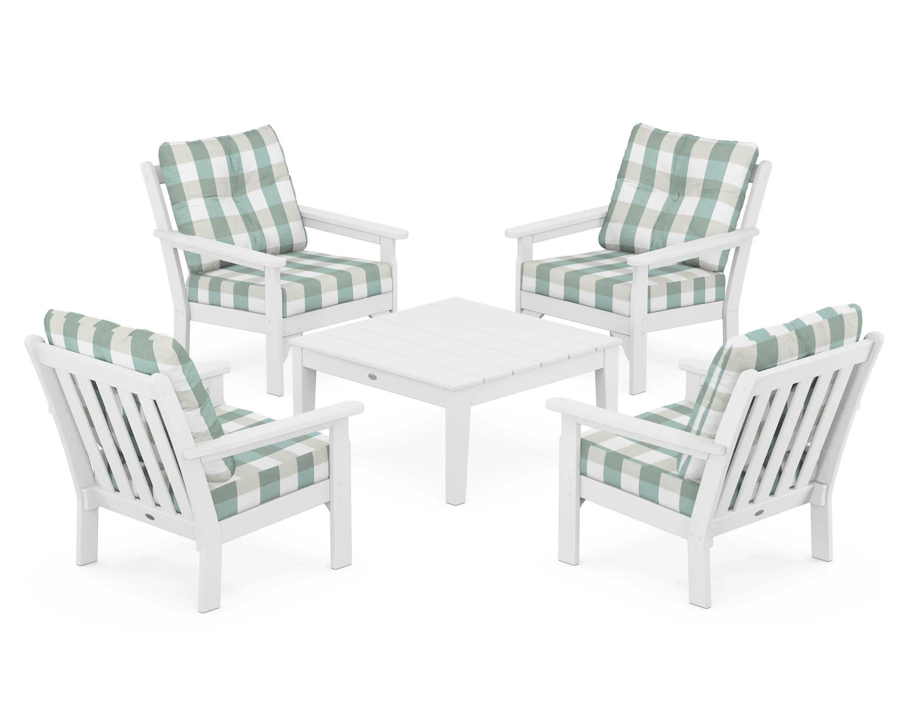 Vineyard 5-Piece Deep Seating Conversation Set