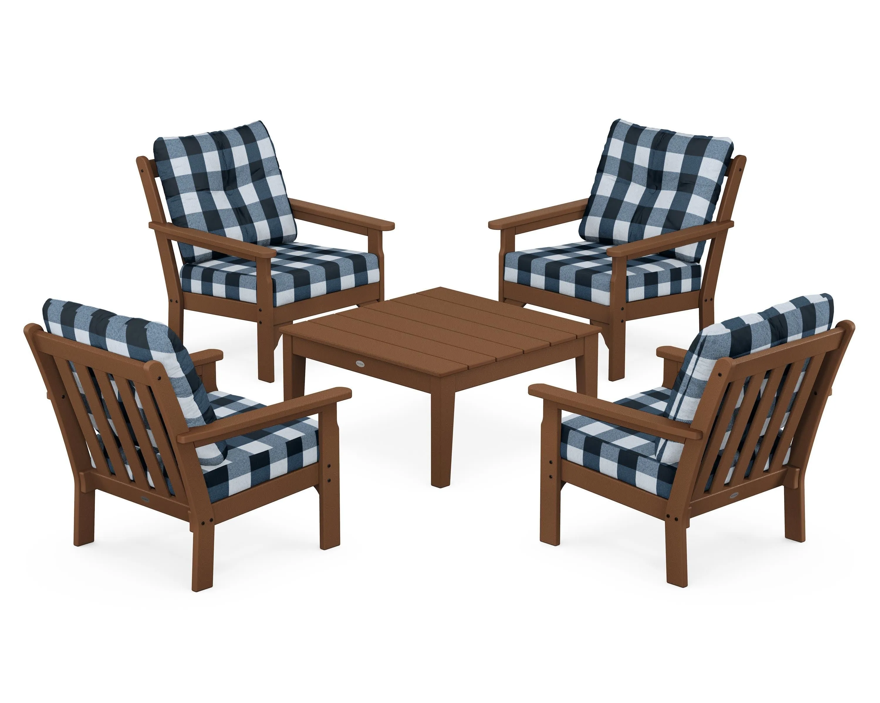 Vineyard 5-Piece Deep Seating Conversation Set
