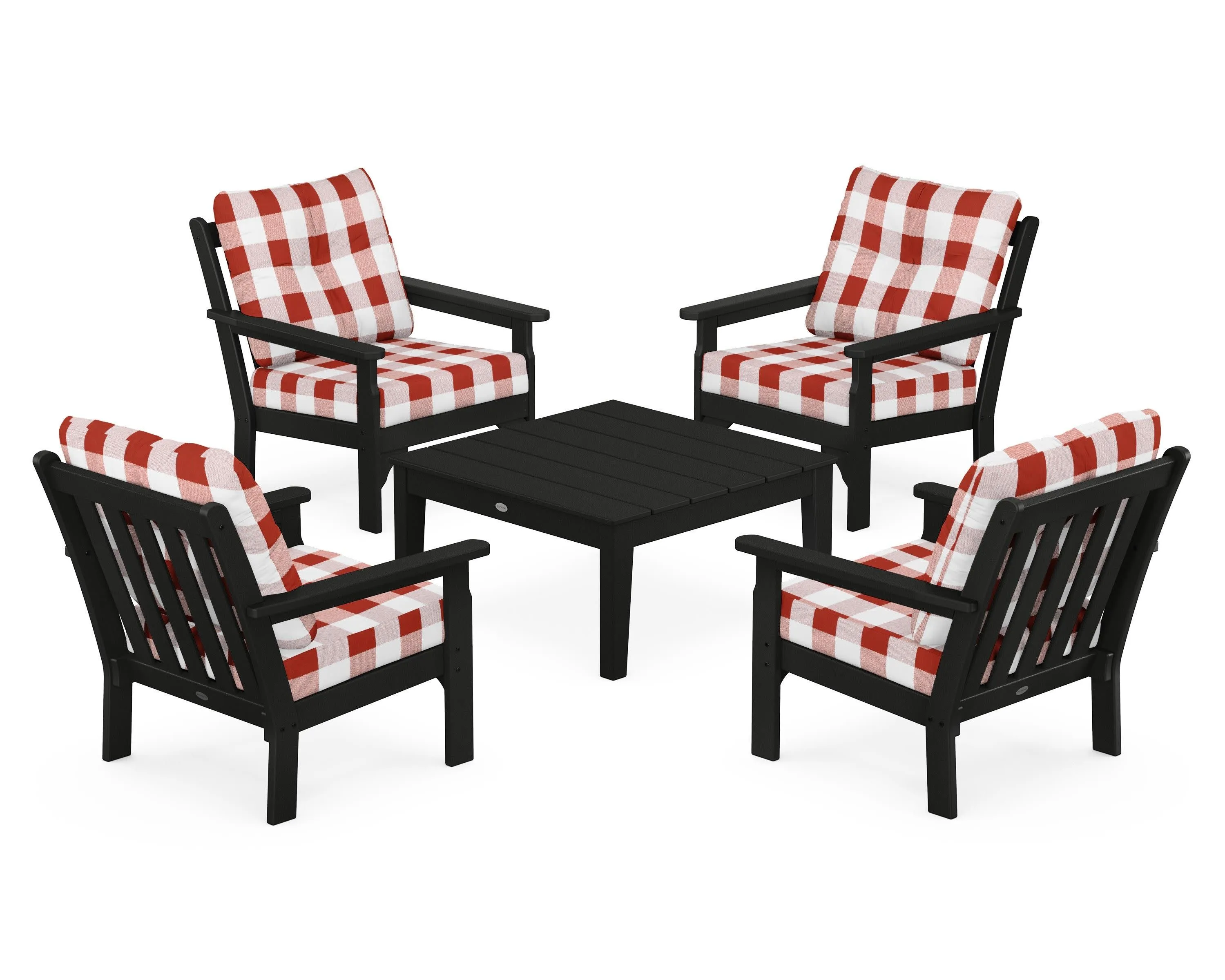 Vineyard 5-Piece Deep Seating Conversation Set