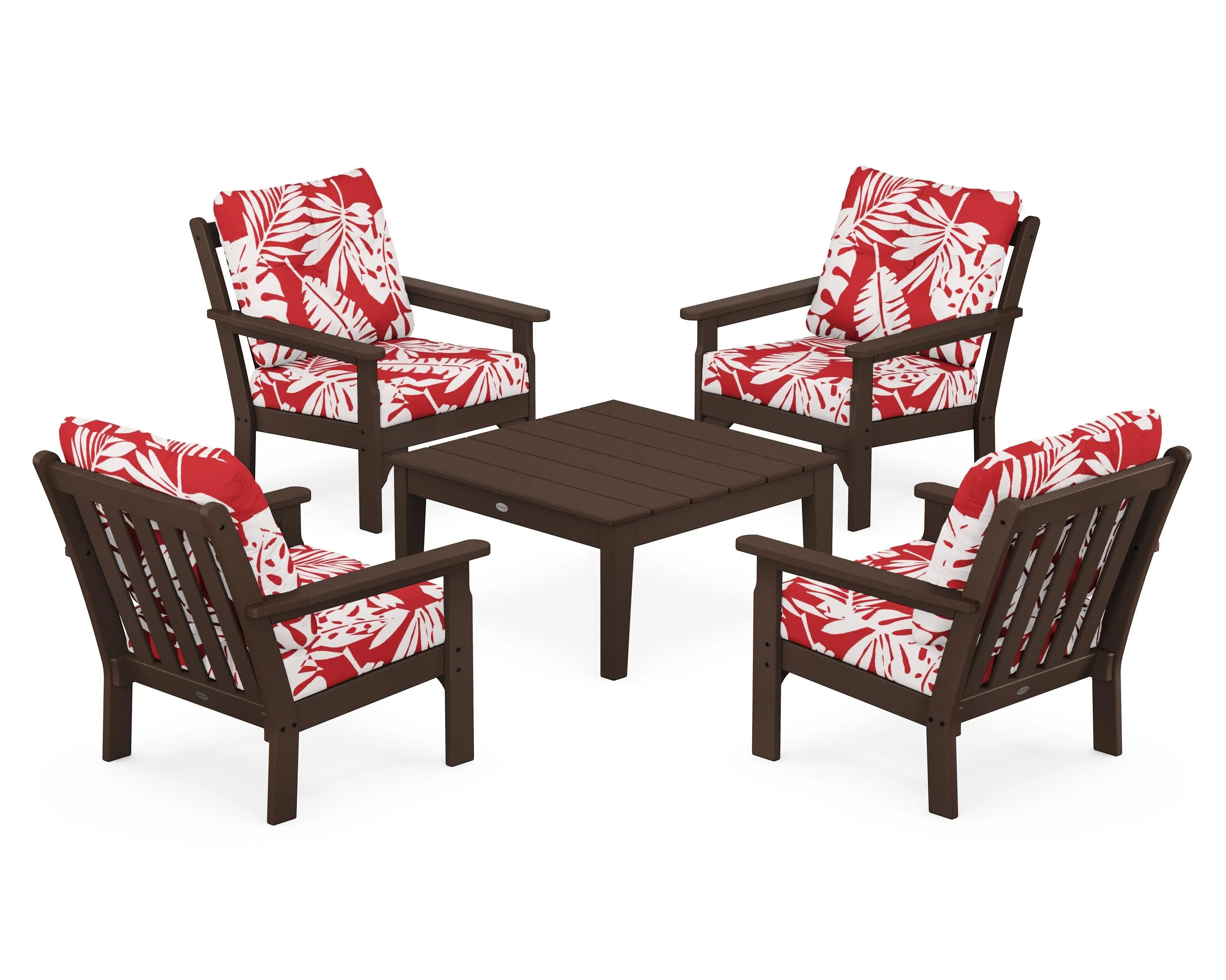 Vineyard 5-Piece Deep Seating Conversation Set