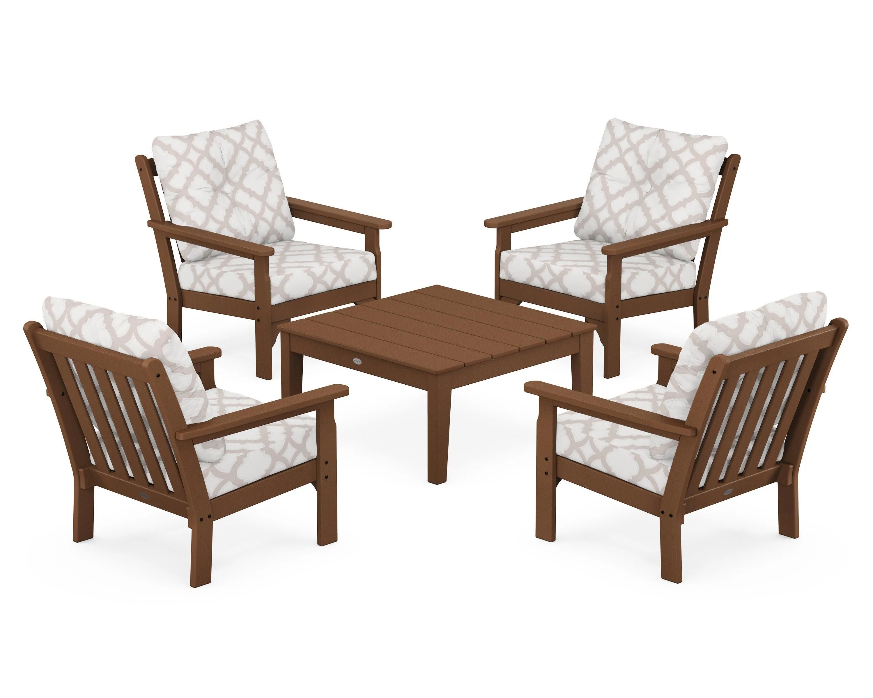 Vineyard 5-Piece Deep Seating Conversation Set