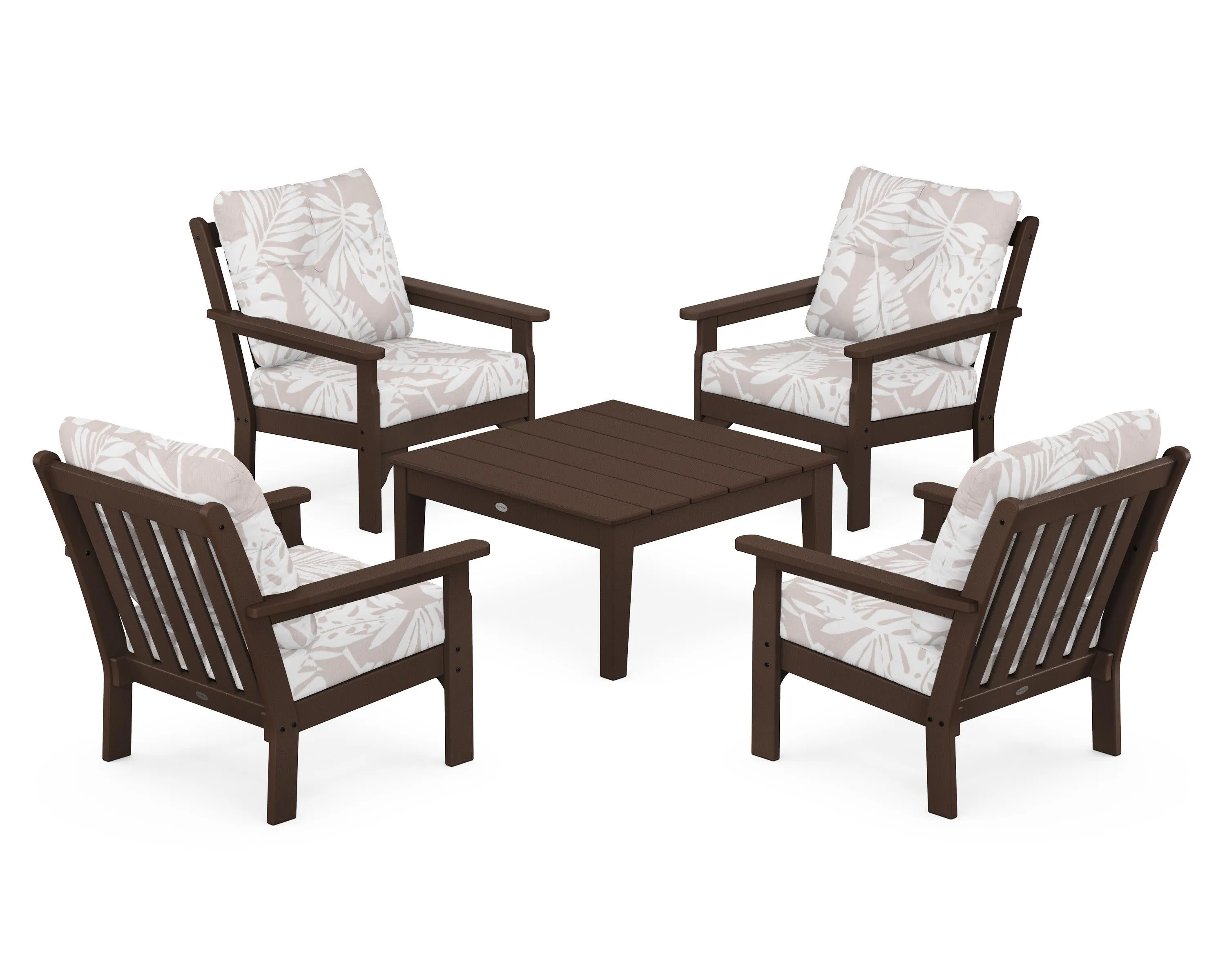 Vineyard 5-Piece Deep Seating Conversation Set