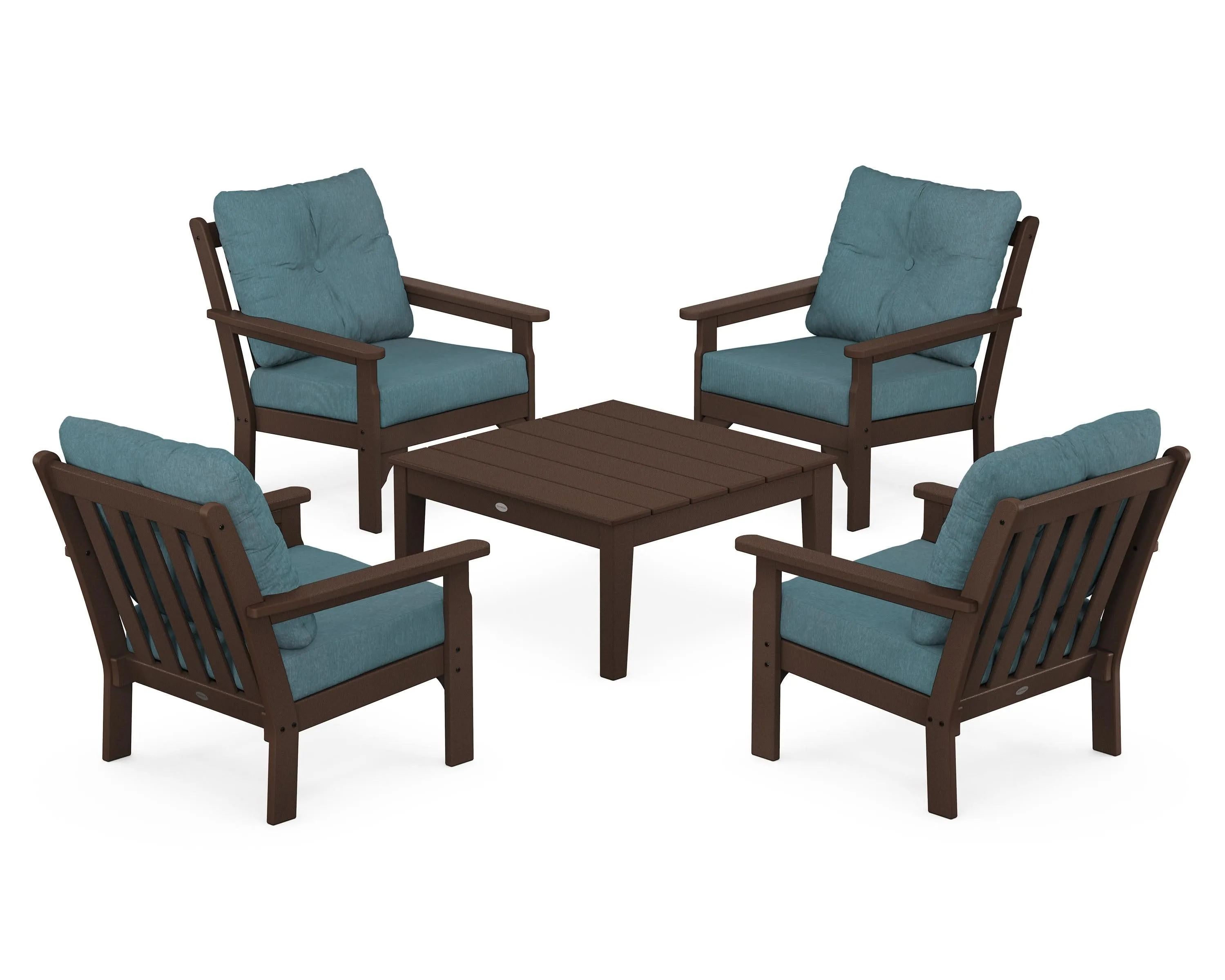 Vineyard 5-Piece Deep Seating Conversation Set