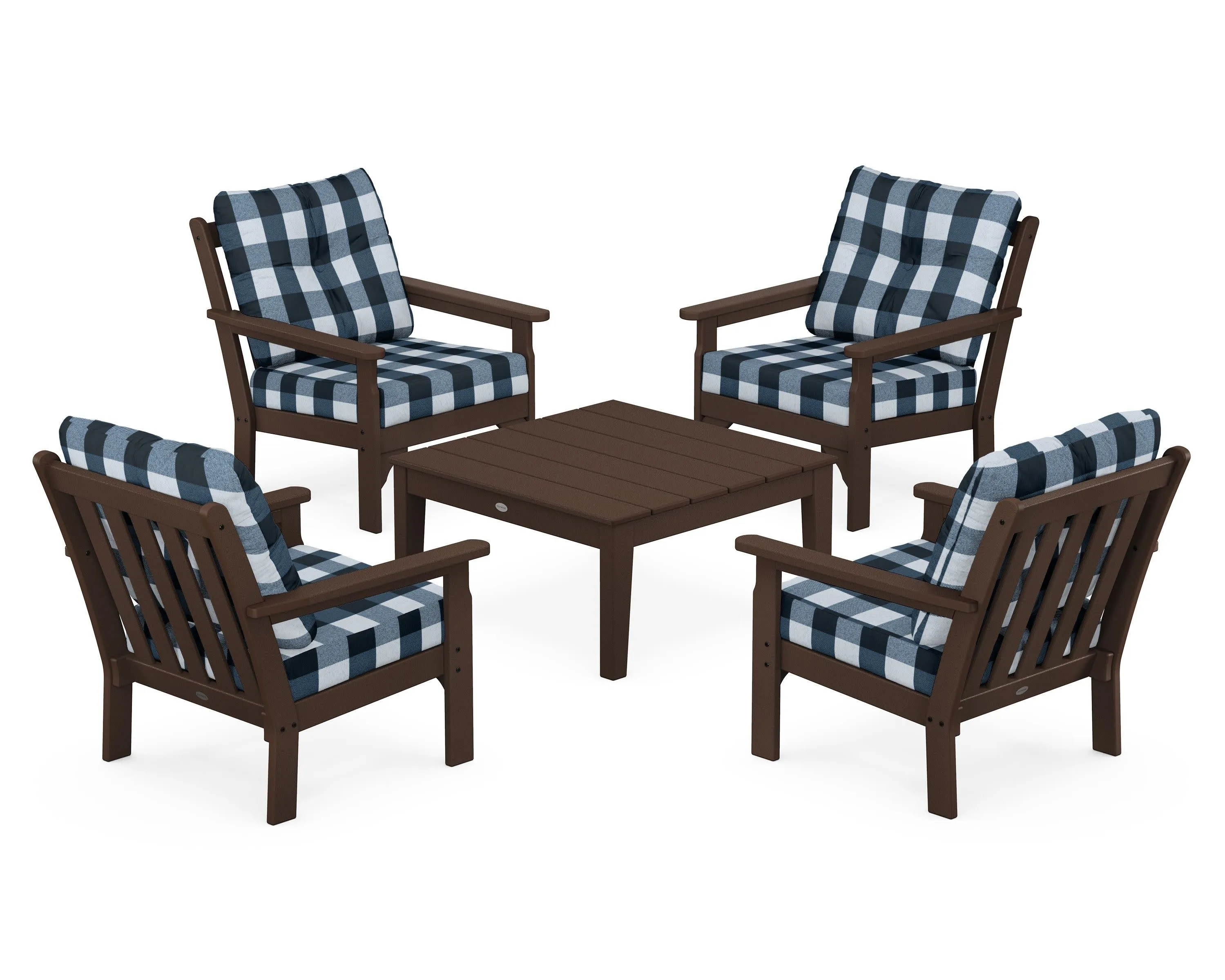Vineyard 5-Piece Deep Seating Conversation Set