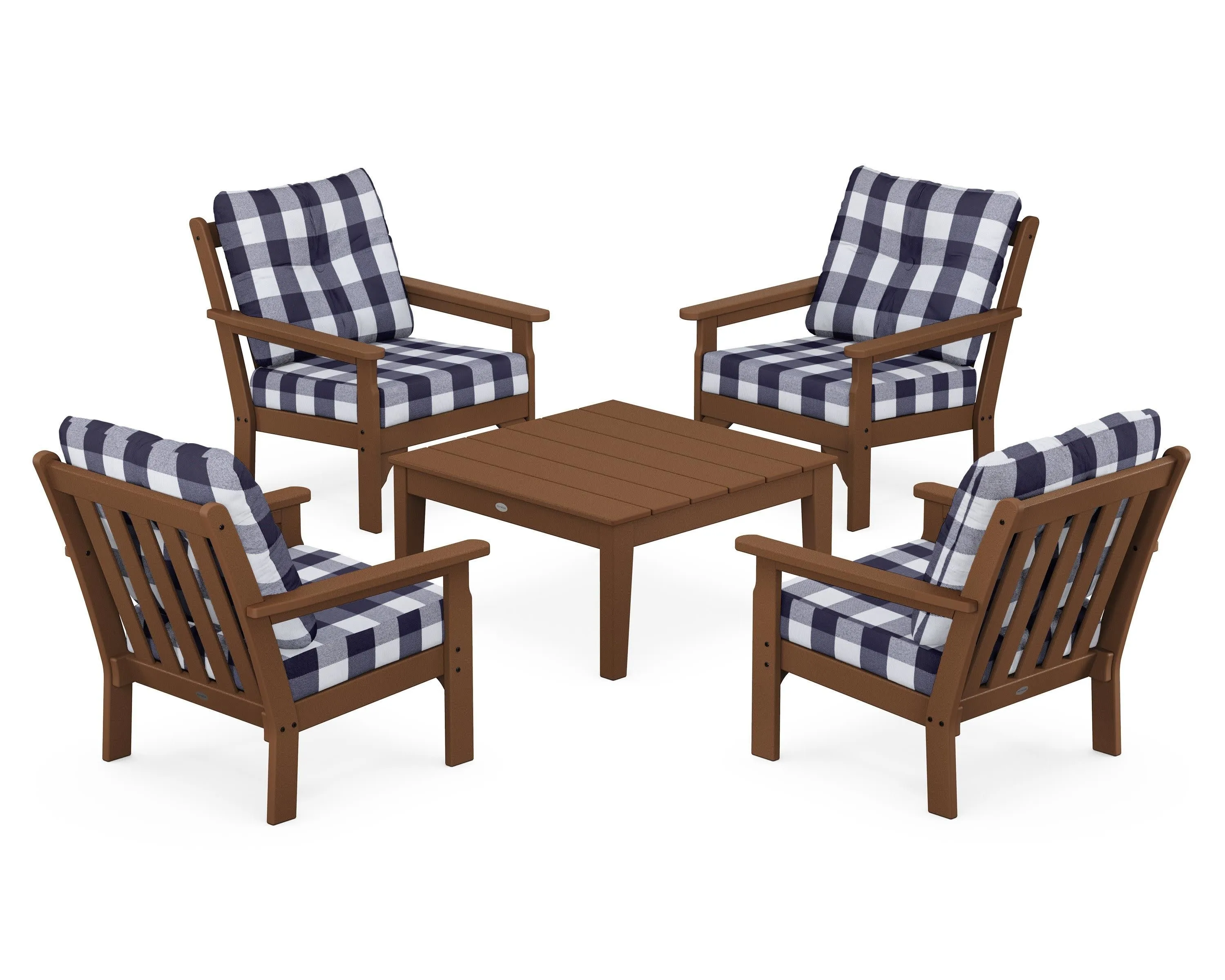 Vineyard 5-Piece Deep Seating Conversation Set