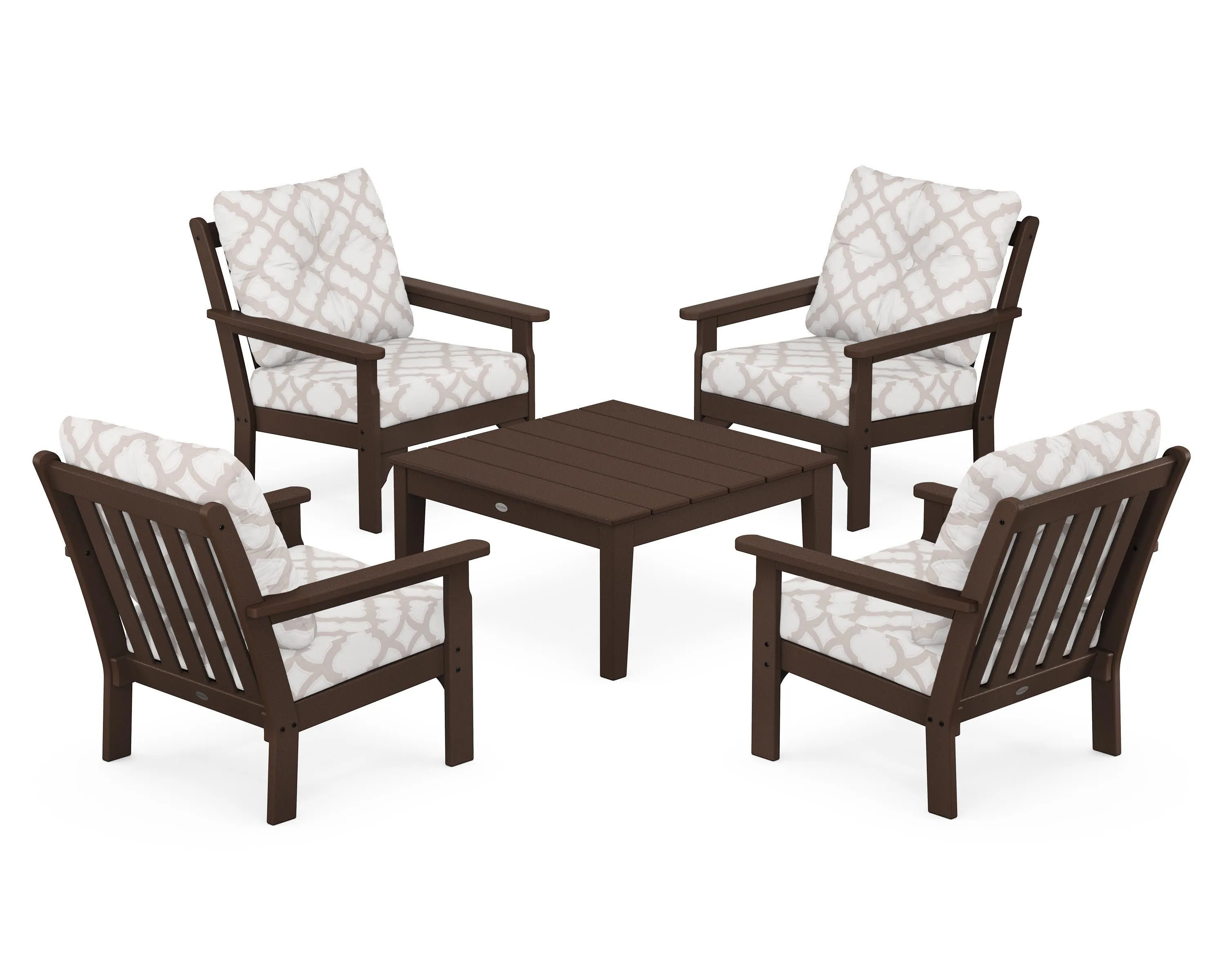 Vineyard 5-Piece Deep Seating Conversation Set